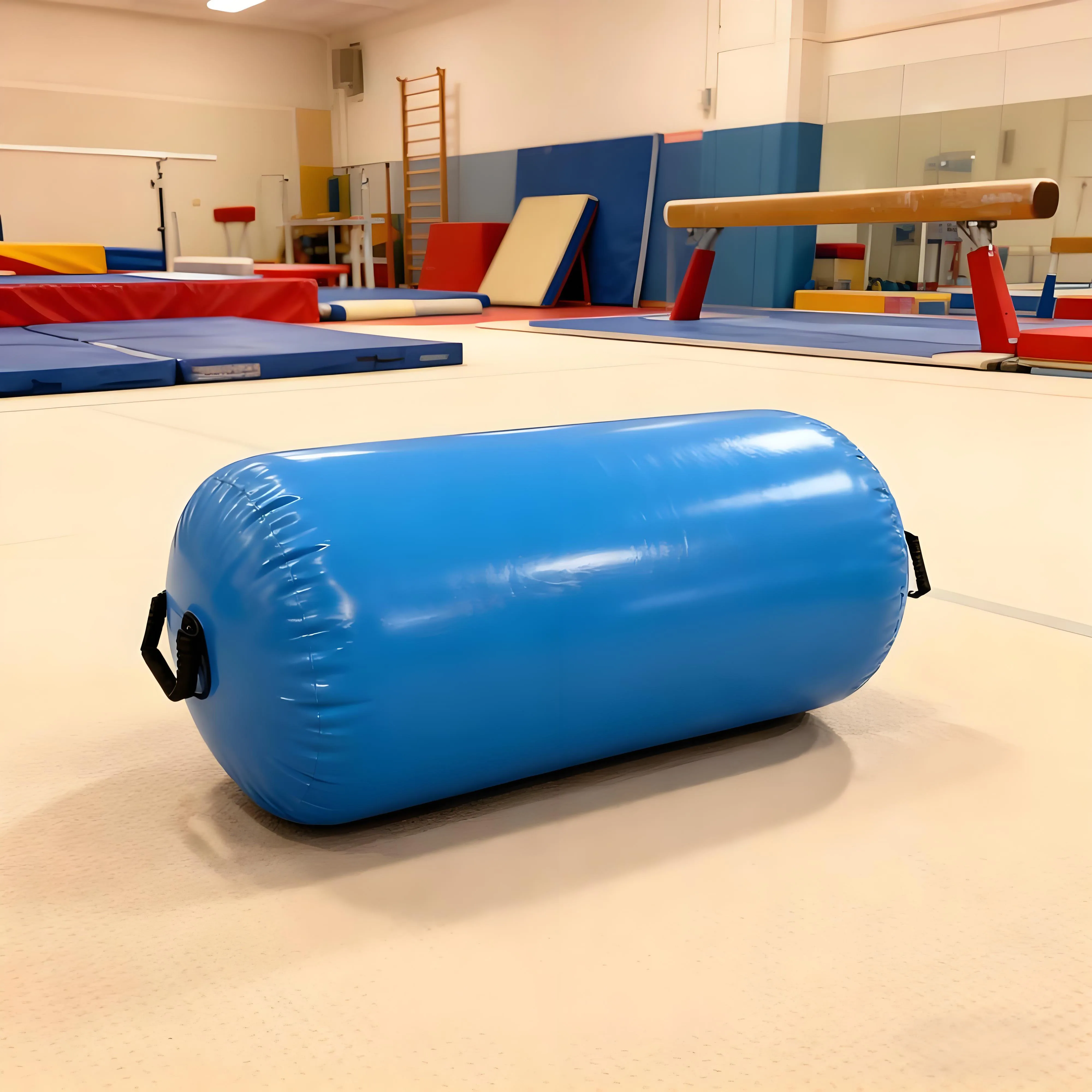 Factory-direct Inflatable Gymnastics Barrels, Suitable for Taekwondo, Backflip Training and Other Sports Entertainment