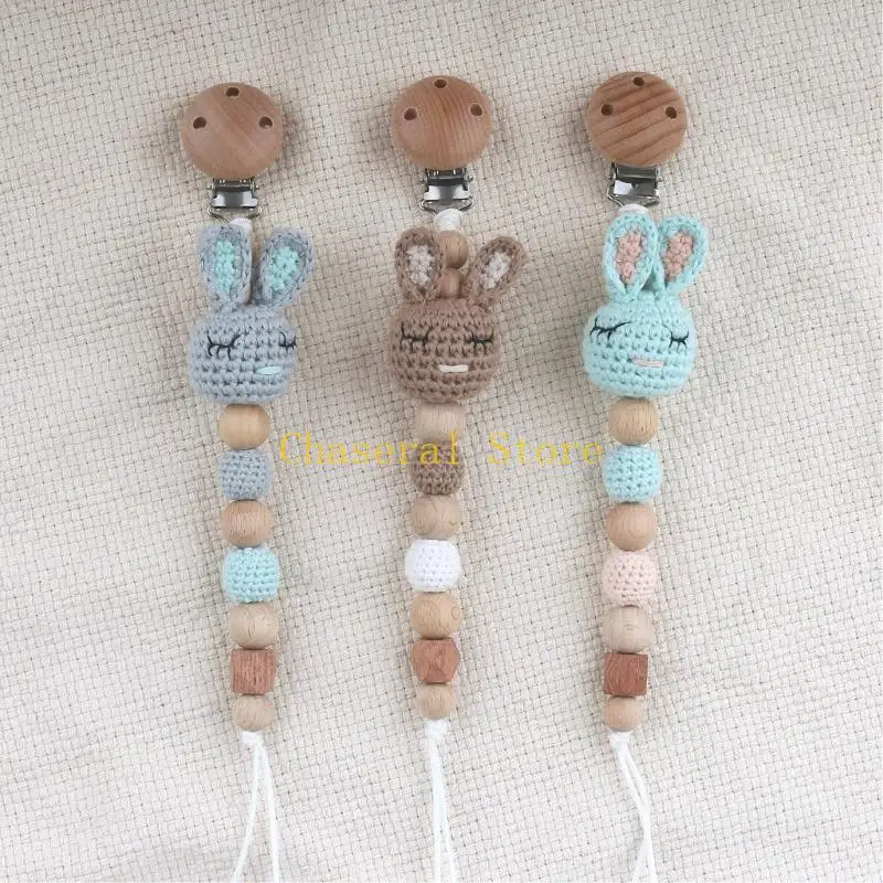 

E7CE Bead Bead Pacifier Clip Antip-Lost сосок клип детского прорезывания зубов подарок подарки по подарочному уходу