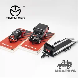 Time Micro 1:64 FJ40 / AE86 ADVAN Diecast Model Car