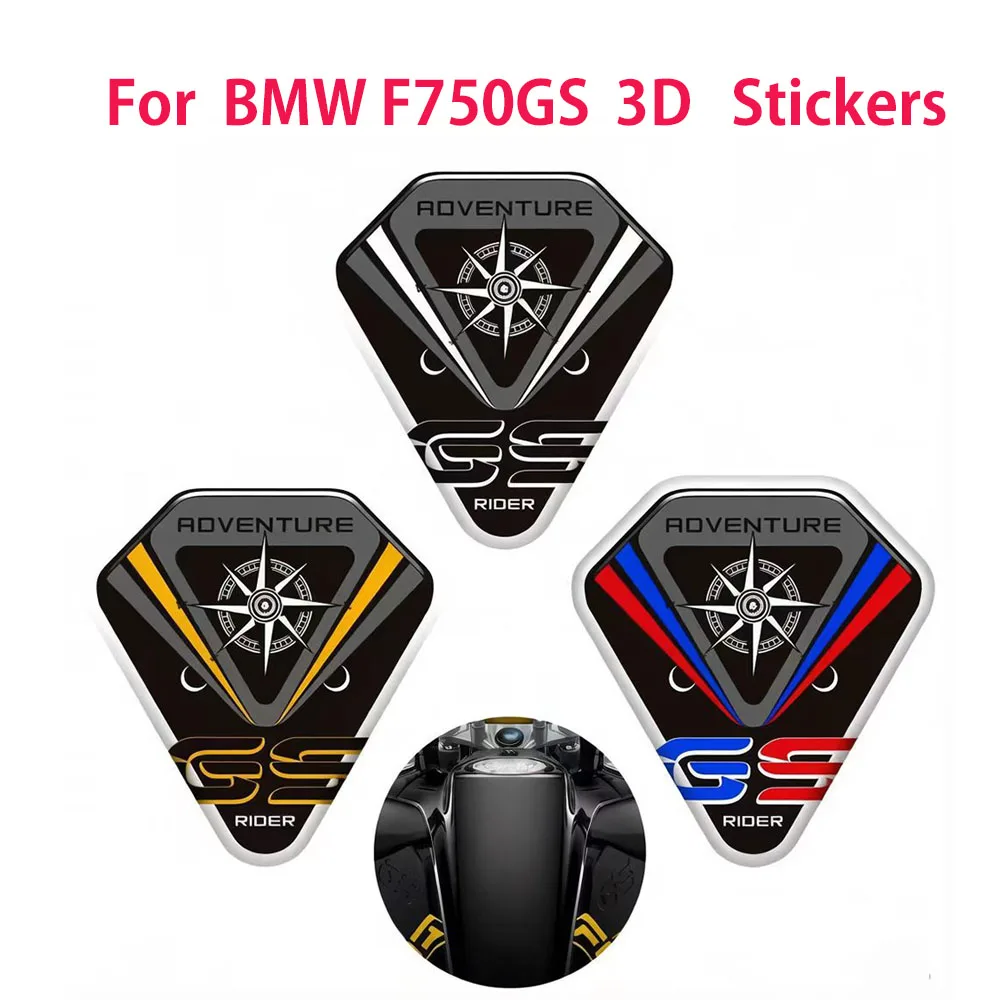 For BMW F750GS F750 F 750 GS 2019 2020 2021 2022 2023 Stickers Decals Protection Tank Pad Grips Gas Fuel Oil Kit Knee Adventure