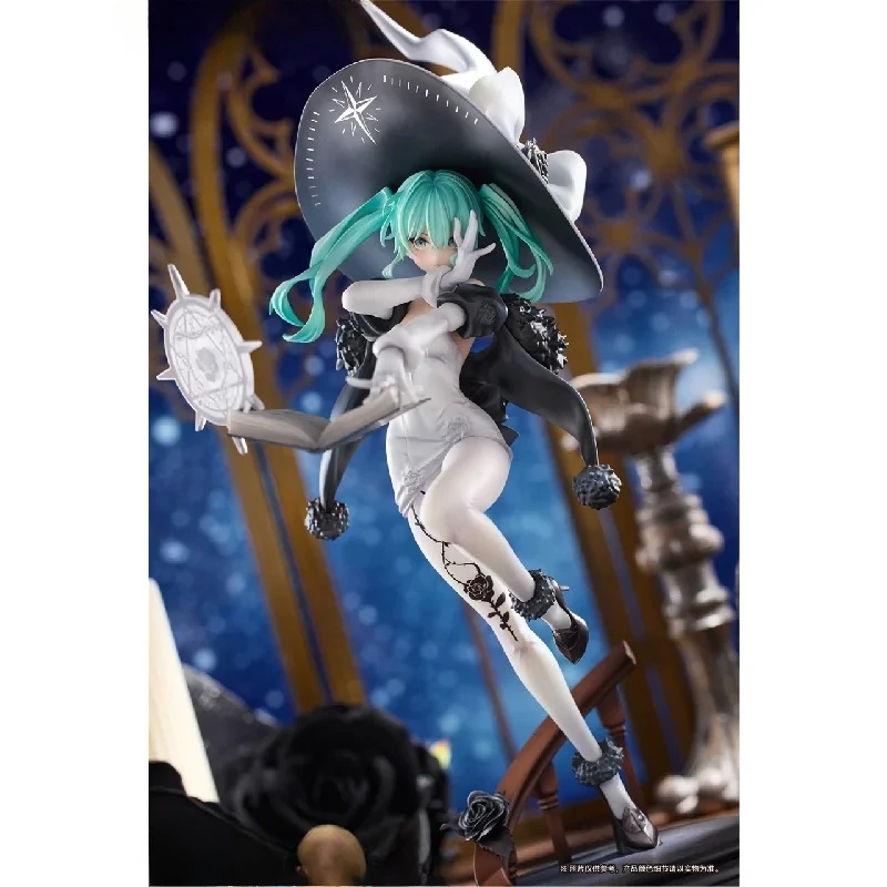 

Genuine New In Stock 25cm Original Ribose Rise Up Series 1/8 Hatsune Miku Fantasia Witch Pvc Figures Model Toy Gifts