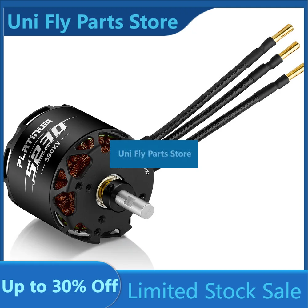 Hobbywing Platinum 5230SL 5220SL 24N28P Brushless Motor 6-12S High voltage High Power For Remote control Model Fixed-wing