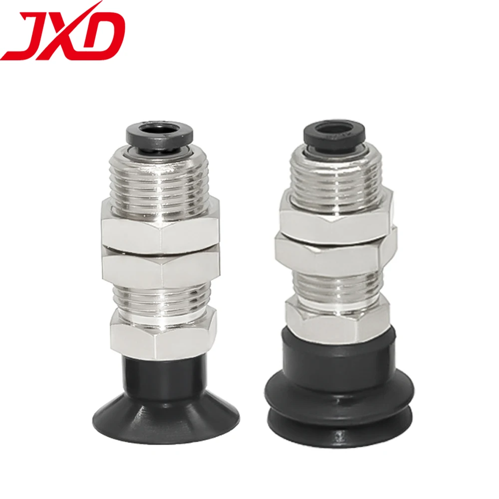 JXD Pneumatic Vacuum Suction Cup PAK 05-50mm M12/M14 Suction Nozzle Mounting Hardware for Robotic EOAT Pneumatic 6