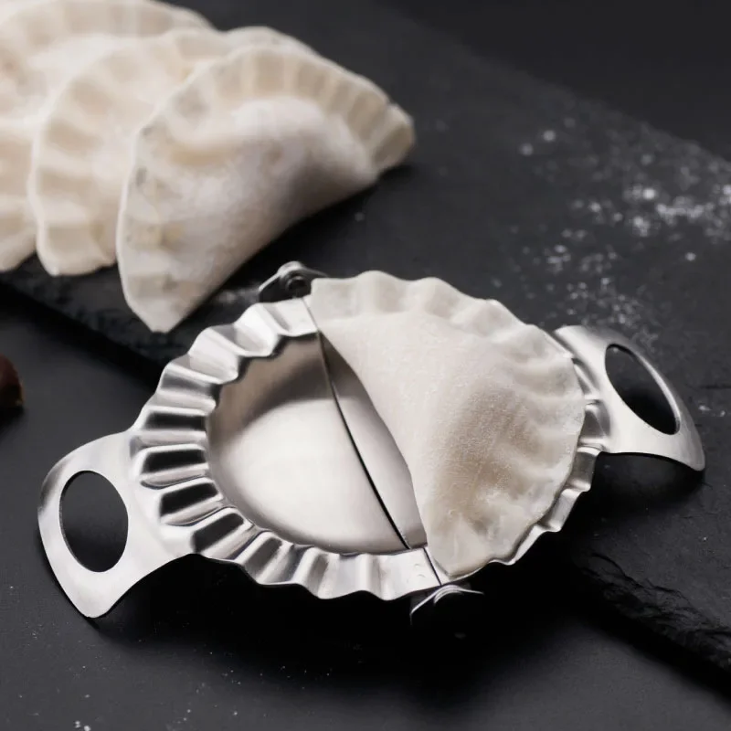 

Dumplings Artifact Manual Stainless Steel Dumplings Mold Kitchen Small Tools Dumplings Dumpling Mould