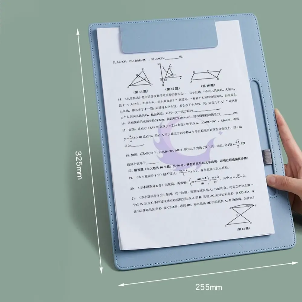 Meeting Supplies Stationary Paper Organizer A4 Writing Board Manager Signature Board Note Paper Folder Business Writing Pad