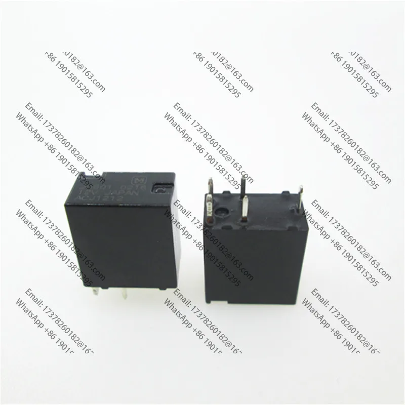 

HOT NEW 12V relay ACJ1212 12V 12VDC DC12V DIP5 10PCS/LOT