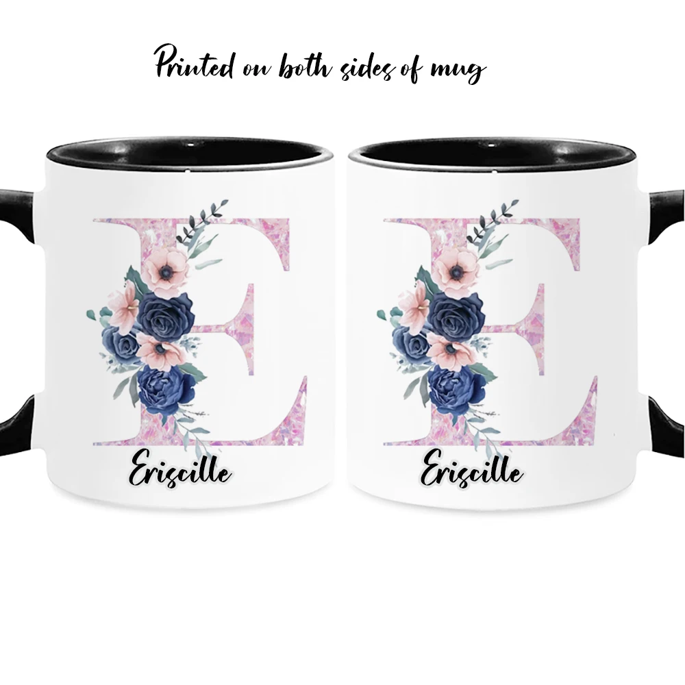 

Custom Floral Water Cup, Personalized Coffee Mug, Creative Tea Mugs, Milk Cups, Tumbler, Birthday, Mothers Day, Surprised Gift