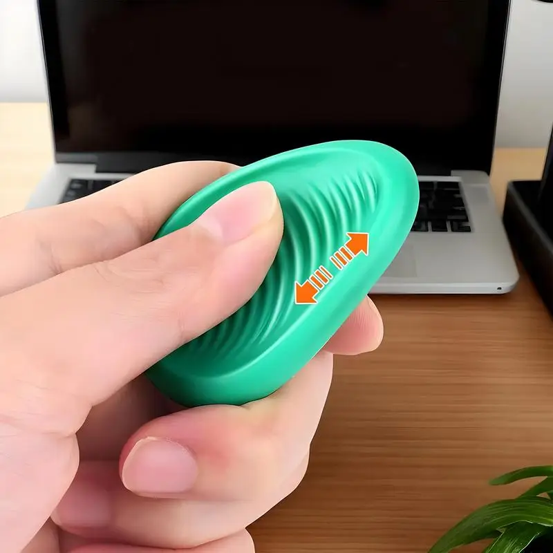 

Камень беспокойства, красочный детский сенсорный камень, 6x портативных успокаивающих инструментов для детей, силиконовые дорожные игры для мальчиков и девочек