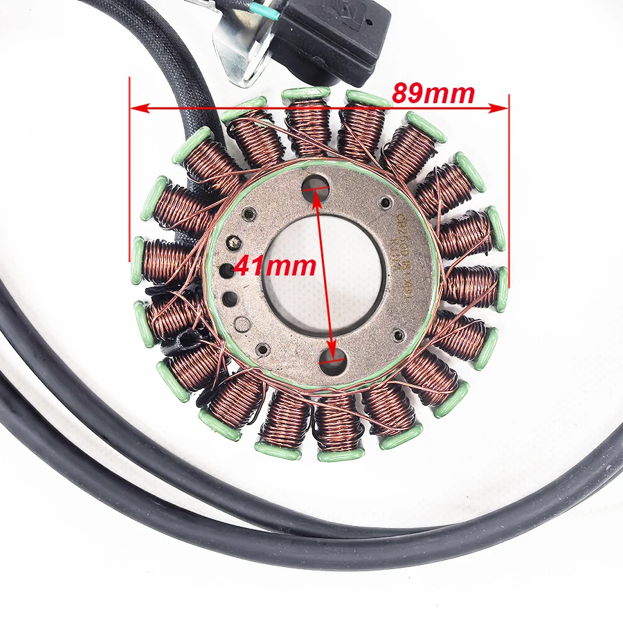 Magneto Generator uzwojenie stojana dla LC172MM/170MM Loncin CB 250cc silnik EGL Mikilon BSE Jinling JLA-21B 923 ATV XMOTO motor terenowy — zdjęcie 5