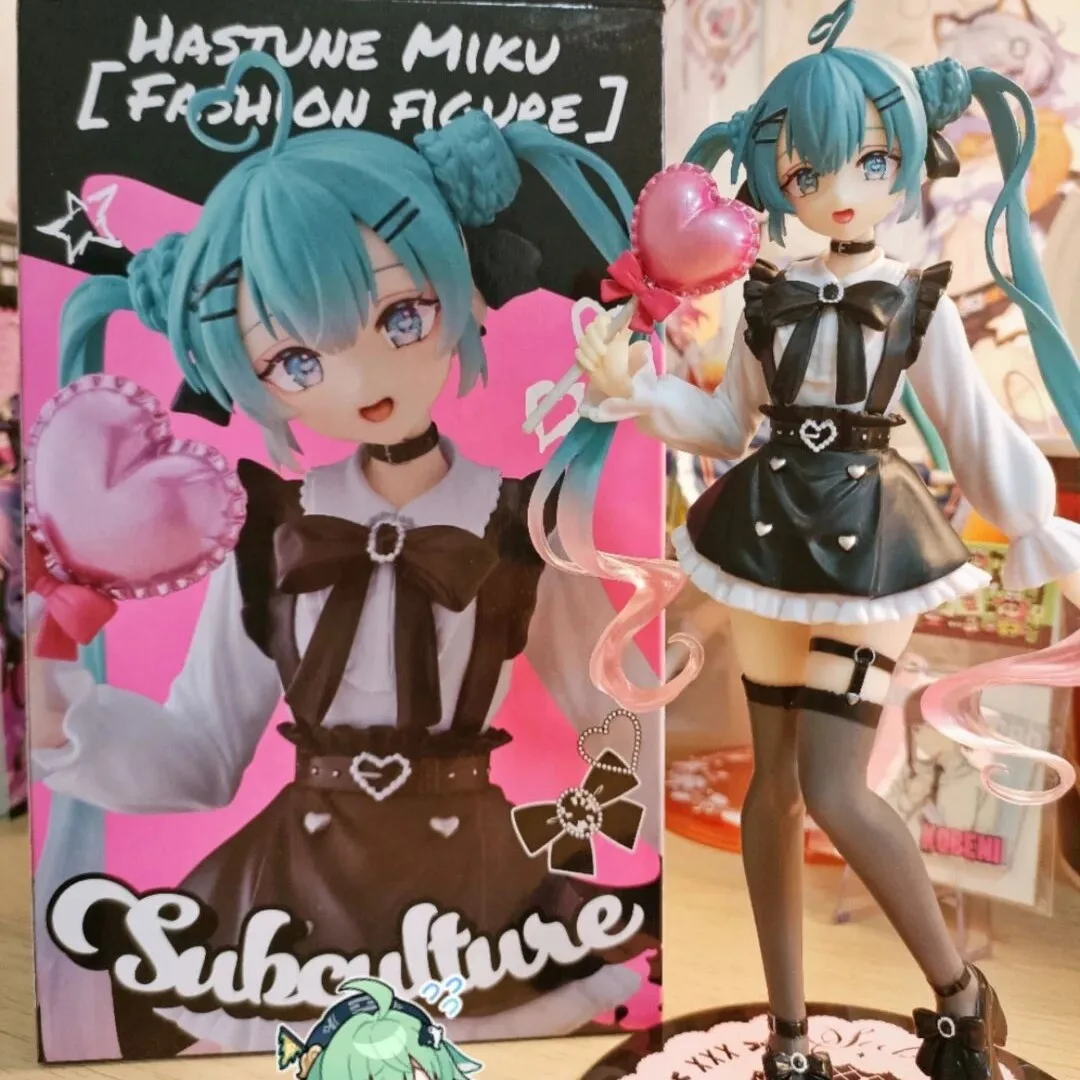 

Original Taito Hatsune Miku Non Mainstream Fashion Subclture Action Figure Model Collectible Decoration Toys Birthday Gift