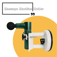 Portable Massage Gun Bracket Suction Cup Strong Adsorption Massage Machine Holder Free Hands Hard Reach Places Self Massage