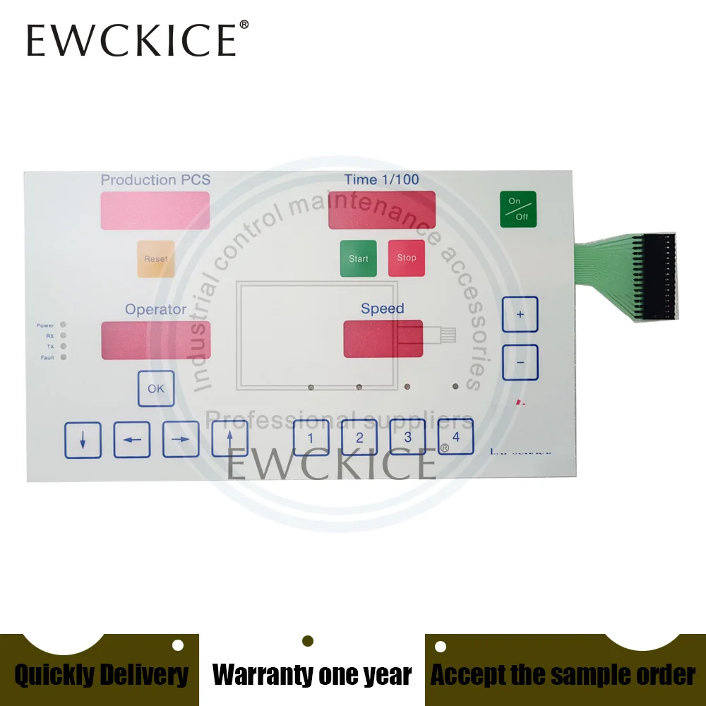 NEW DAT-SCHAUB A22-0174 GW01970 HMI PLC Membrane Switch keypad keyboard