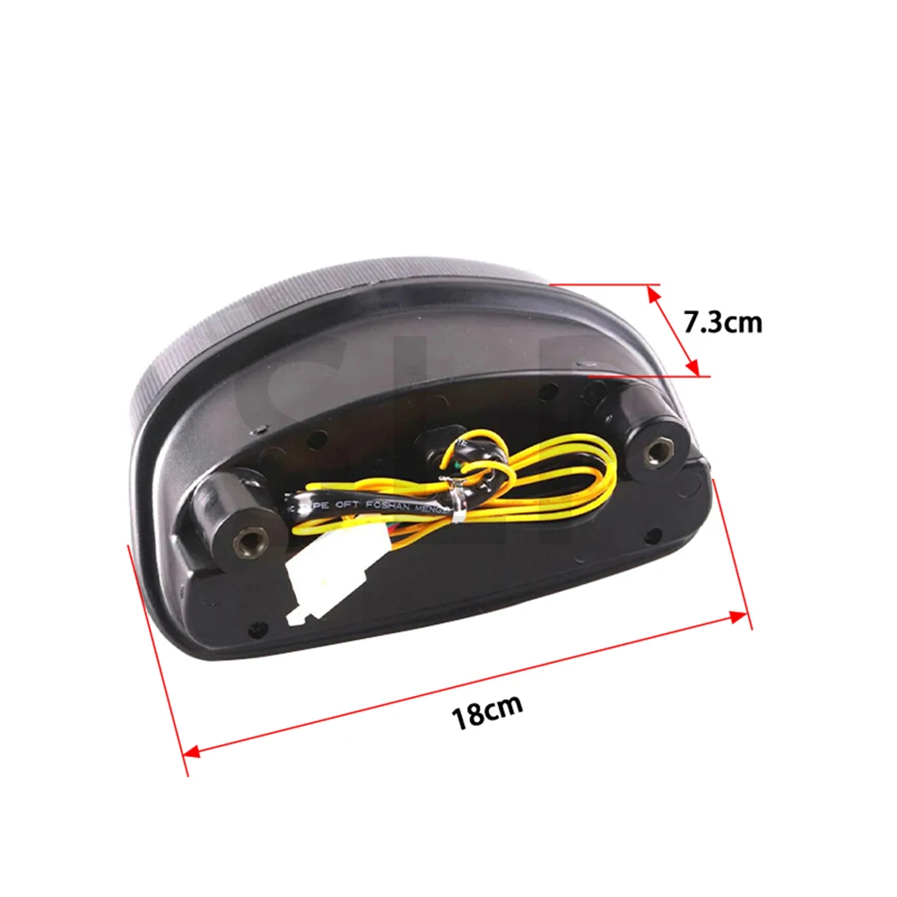 Suitable for Honda CBR1100XX Bumblebee 250 600 Motorcycle Brake Tail Turn Signal Assembly