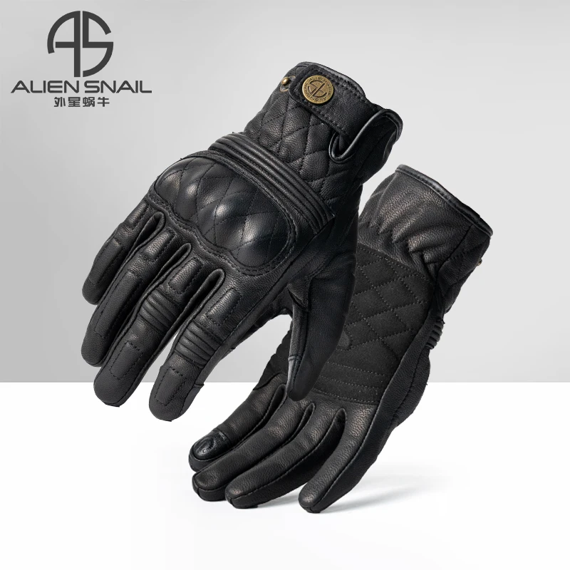 

Мотоциклетные перчатки Alien Snail V9, сенсорный экран, осенне-зимние ветрозащитные, теплые, локомотив, унисекс, снаряжение для верховой езды, перчатки для мотокросса