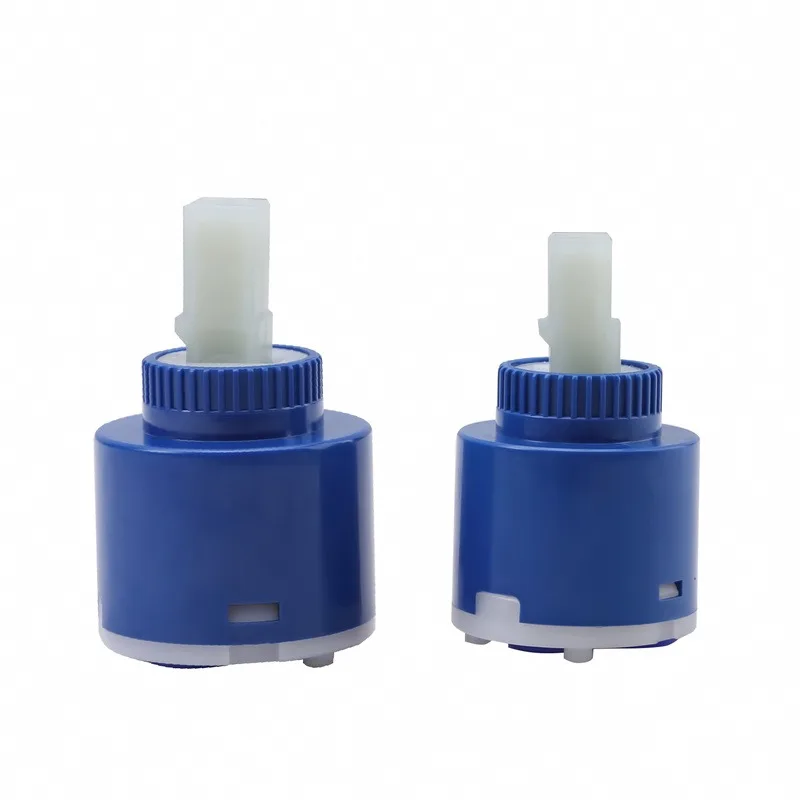 35/40 mm Ceramic Disc Cartridge Mixer Faucet Thermostatic Cartridge Faucet Disc Valve PP Plastic Ceramic Cartridges For  Mixer