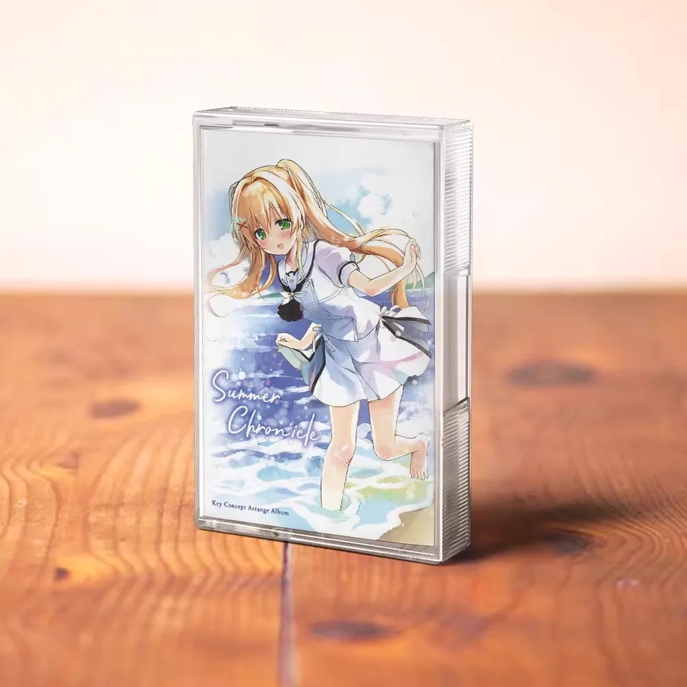 

Anime Summer Pockets Shinji Orito Music Tape Key Concept Arrange Album Summer Chronicle Cassette Cosplay Walkman Soundtracks Box
