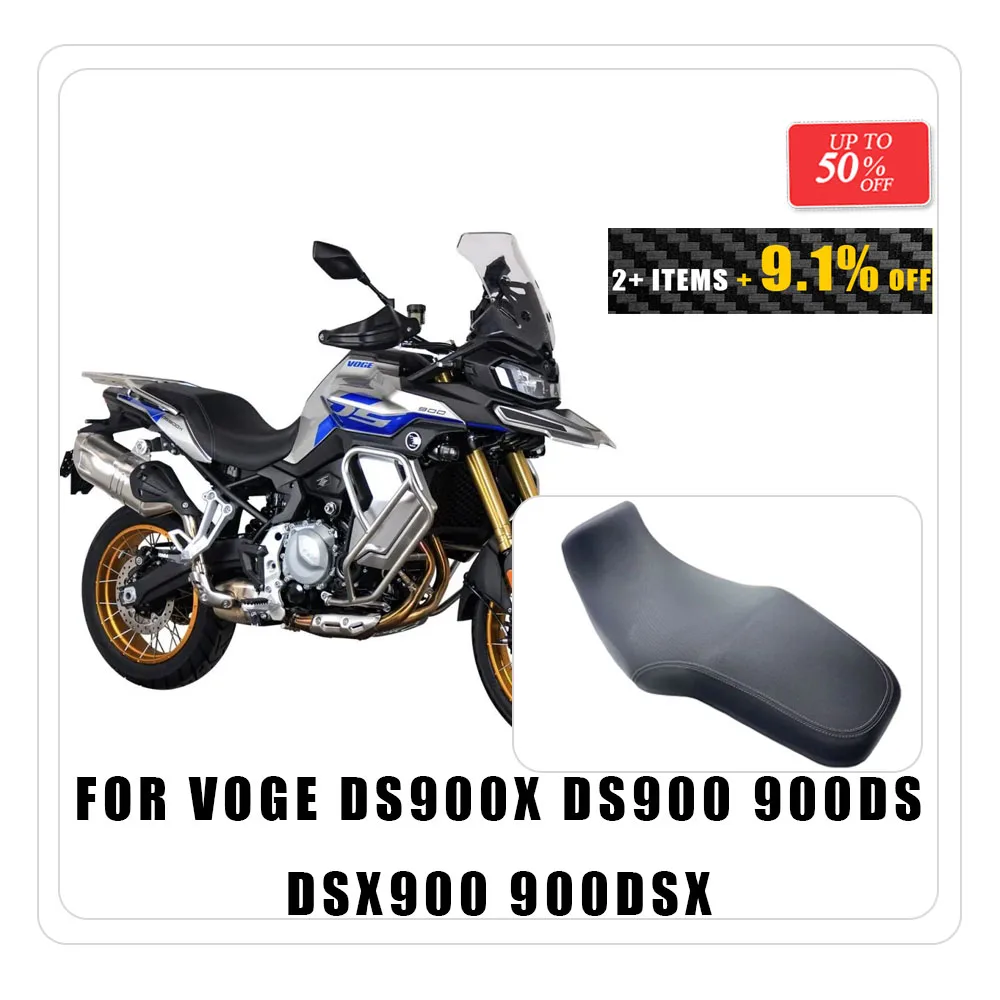 Motorcycle Custom Retro Hump Saddle Modified Seat, 30mm Lowered Vintage Cushion For VOGE DS900X 900DSX
