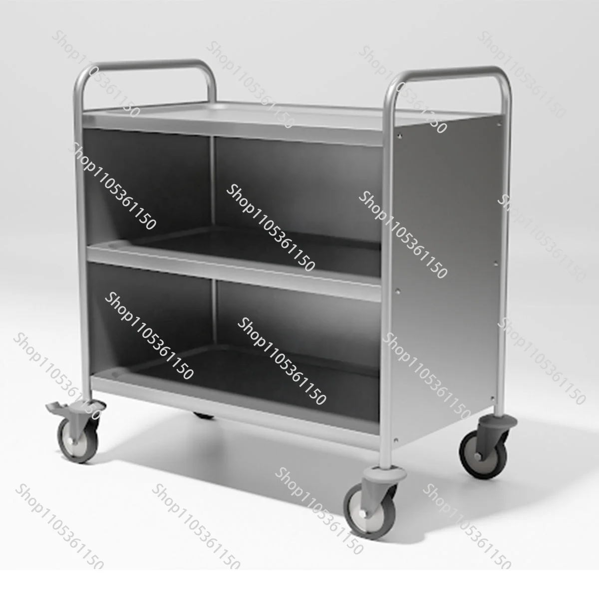 Commercial Catering Equipment Stainless Steel Plastic Kitchen Food Service Trolley