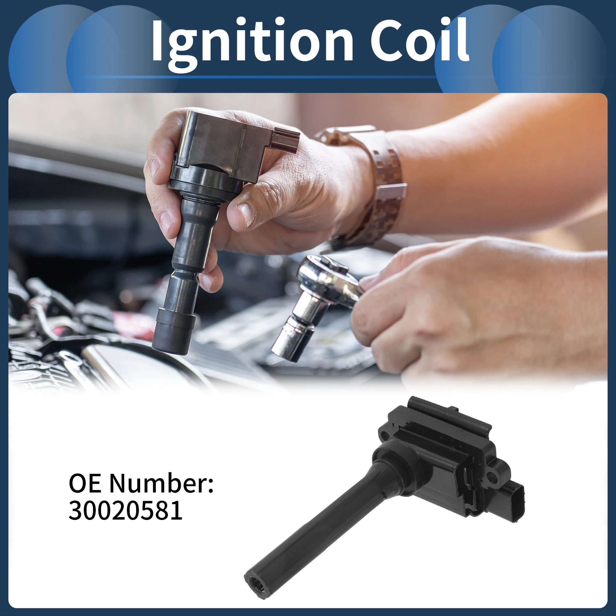 

UXCELL Ignition Coil Ignition Coil Pack No.30020581 for suzuki Swift 1999-2001