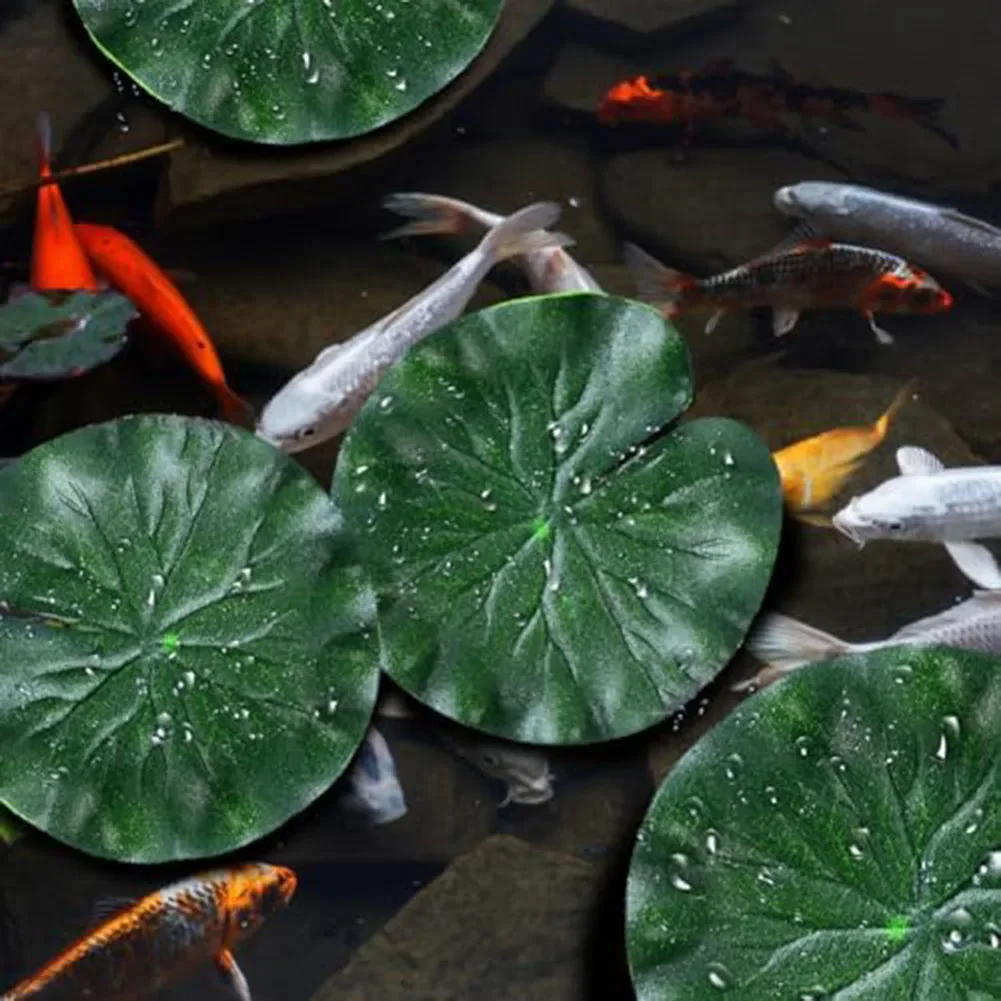 Artificial Water Lilies Pool Decoration Pool Decoration Multiple Sizes Versatile Decorations Vivid And Natural Scene
