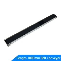 1000mm Belt Conveyor Width 110mm 24V Stainless Steel Speed 50mm/s
