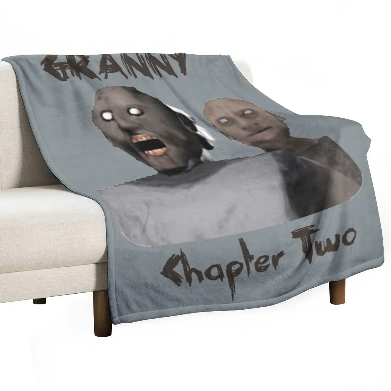 

Granny: Chapter 2 Throw Blanket Sleeping Bag Weighted Hairys Picnic Blankets