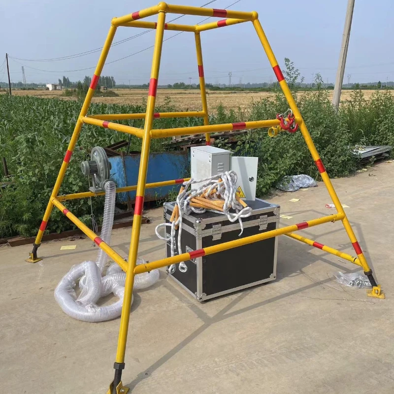 

Mobile construction safety machine Deep pit operation integrated machine Deep well intelligent equipment