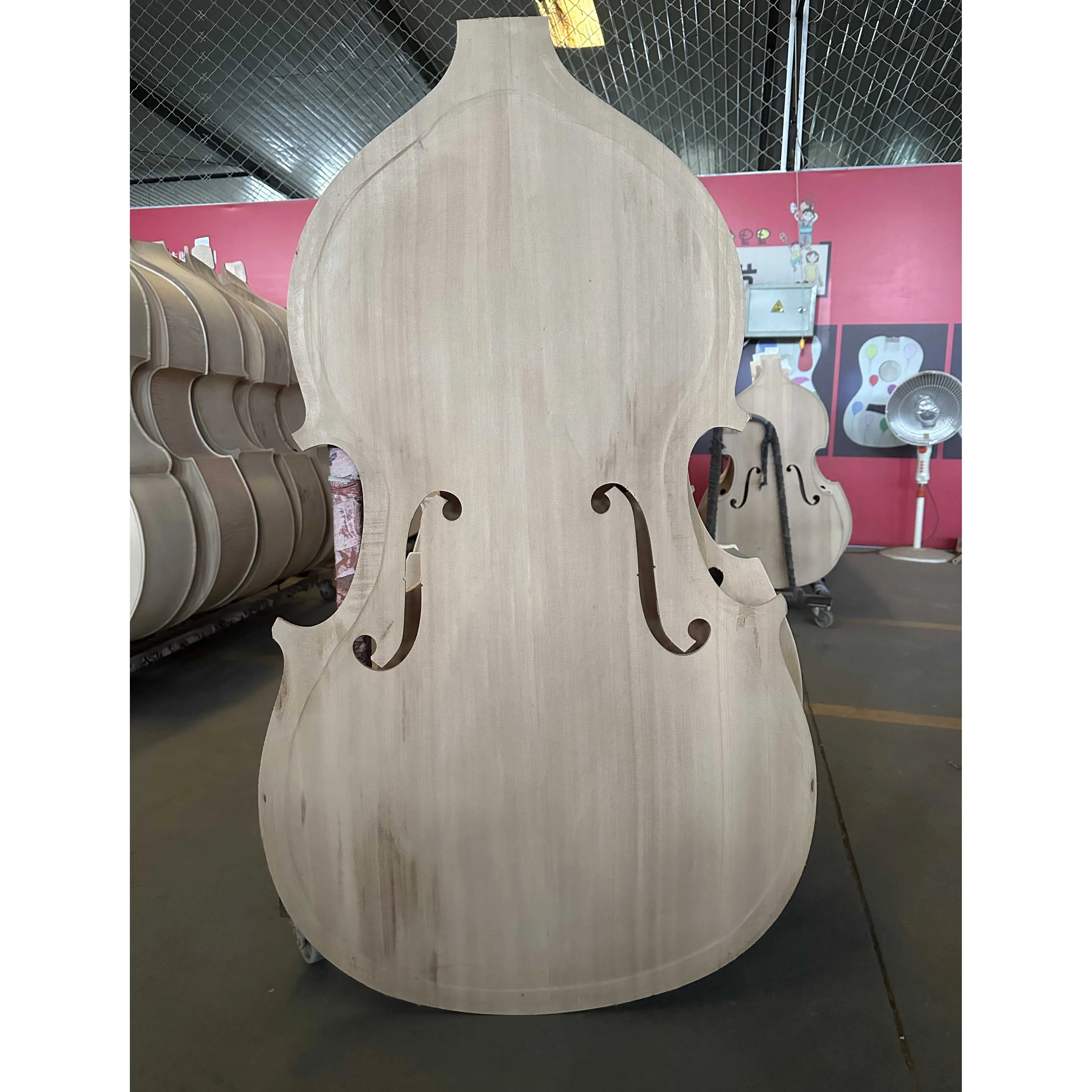 Double Bass Panel, Dual Bass, 3/4 Solid Wood Panel