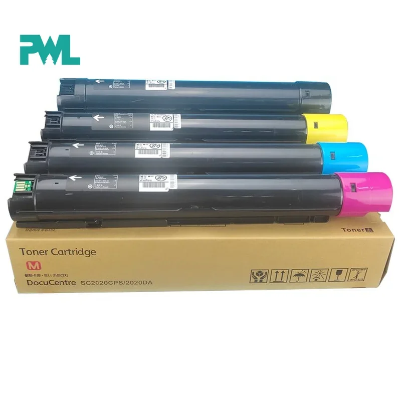 1Set SC2020 CMYK Compatible Toner Cartridge for Xerox DocuCentre SC 2020 CMYK Printer Supplies