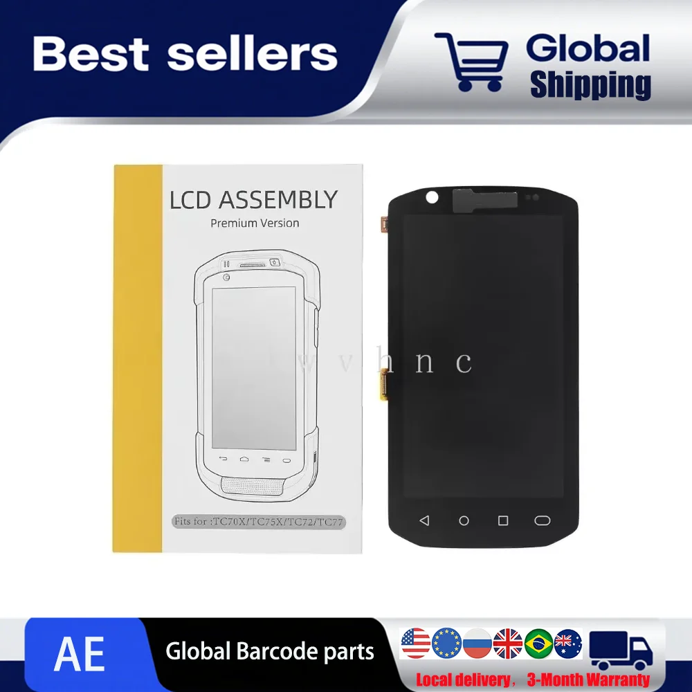

LCD with Touch Screen for Zebra TC70 TC75 TC72 TC77 TC70X TC75X，Android Version