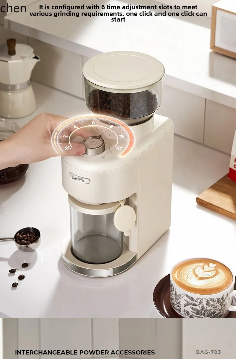 ZML Electric Bean Grinder Grinder Household Small Grinding Coffee Machine