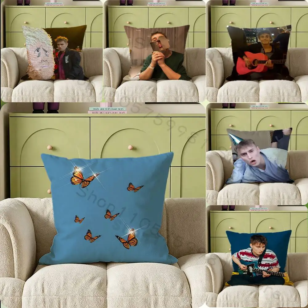 Singer S-Sam F-Fender Cute Cartoon Printing Pillowcase Customized Pillow Cover for Sofa Home Decor