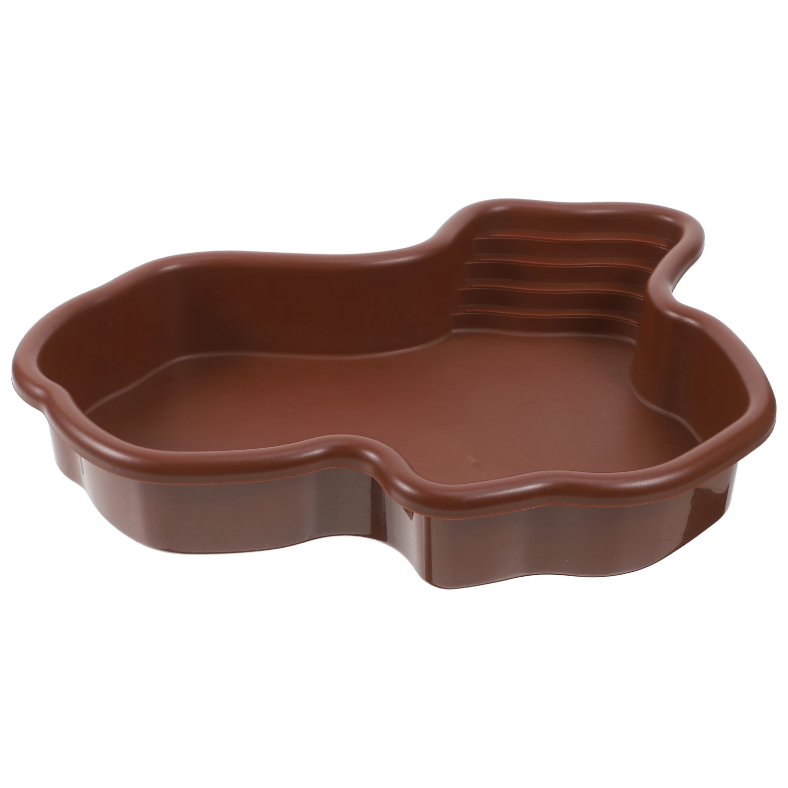 

Bath Tub Reptile Bathing Pool Terrarium Bowl Bowls Large Water Dish Frog Pond for Turtles