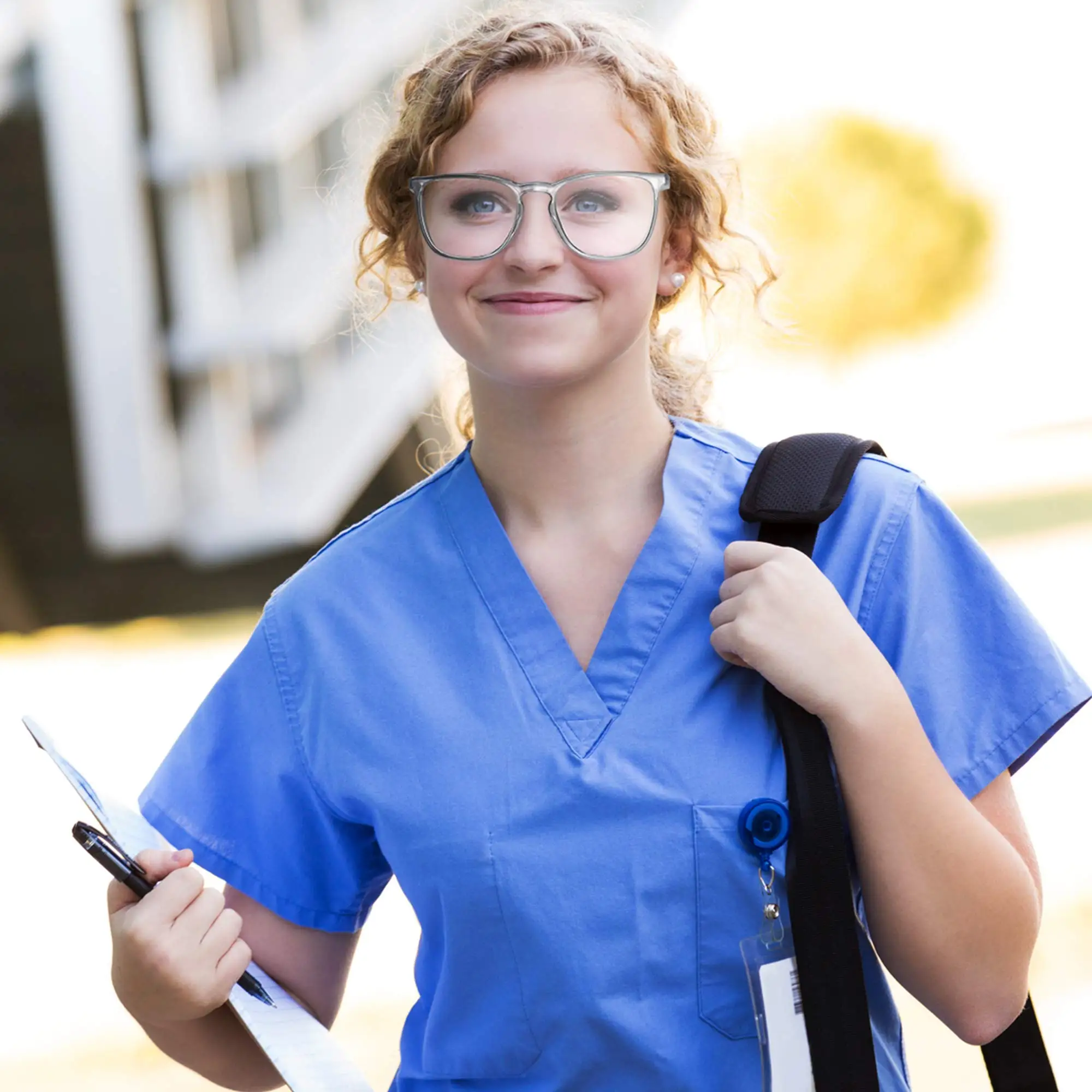 Klare Schutzbrille, niedliche Schutzbrille für Frauen, Augenschutz mit Antibeschlag-Linse, kratzfestes Arbeitsglas für Männer und Krankenschwestern – Detail 9