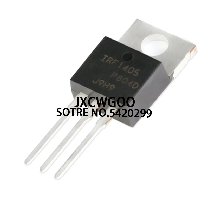 50PCS IRF1405PBF IRF1405 TO220 New orignal 55V 169A MOSFET TO-220 