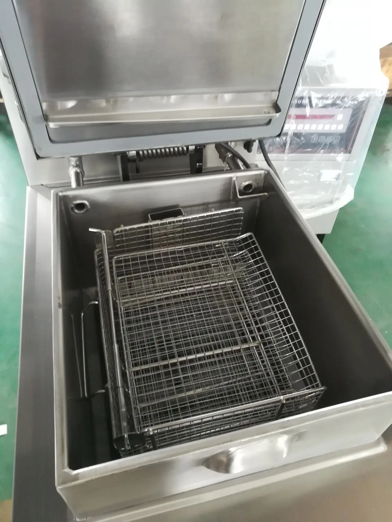 Electric industrial chicken broaster machine commercial deep fryer for sales