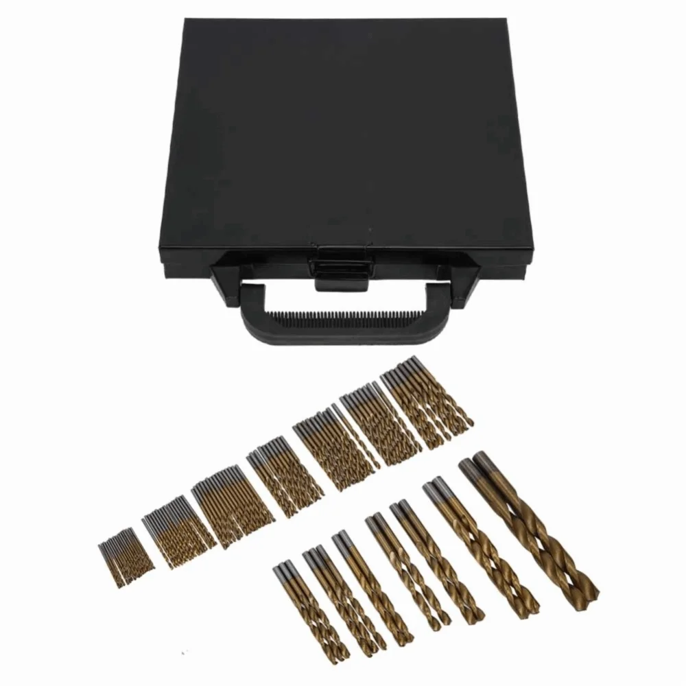 99pcs-135°-point-angle-twist-drill-bit-set-round-shank-highspeed-steel-high-speed-steel-drill-bits-jobber-drill-bits