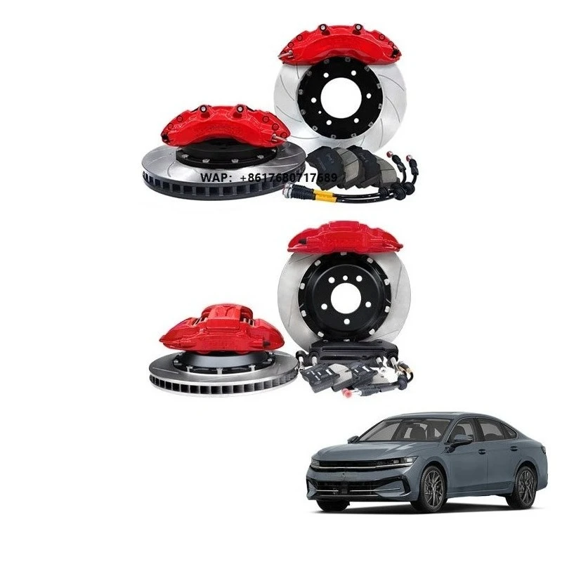 High Performance Universal Brake System 6 Pot 4 Piston Front Rear Brake Caliper Kit for VW Passat
