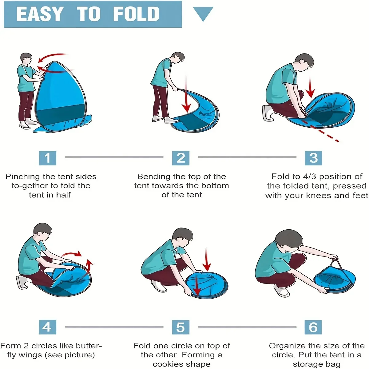 خيمة شاطئ منبثقة تتسع لـ 3 أشخاص مع حماية من الأشعة فوق البنفسجية، ومظلة محمولة، مناسبة للتخييم وصيد الأسماك والأنشطة الخارجية