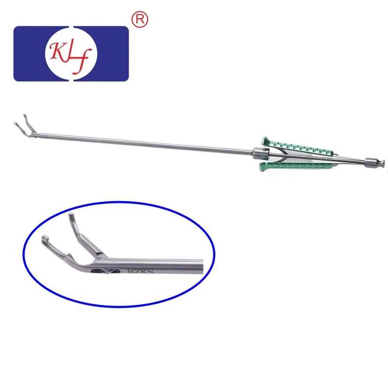 Manual Instrument Knot Pusher Forceps Thoracic Instrument for Medical Use