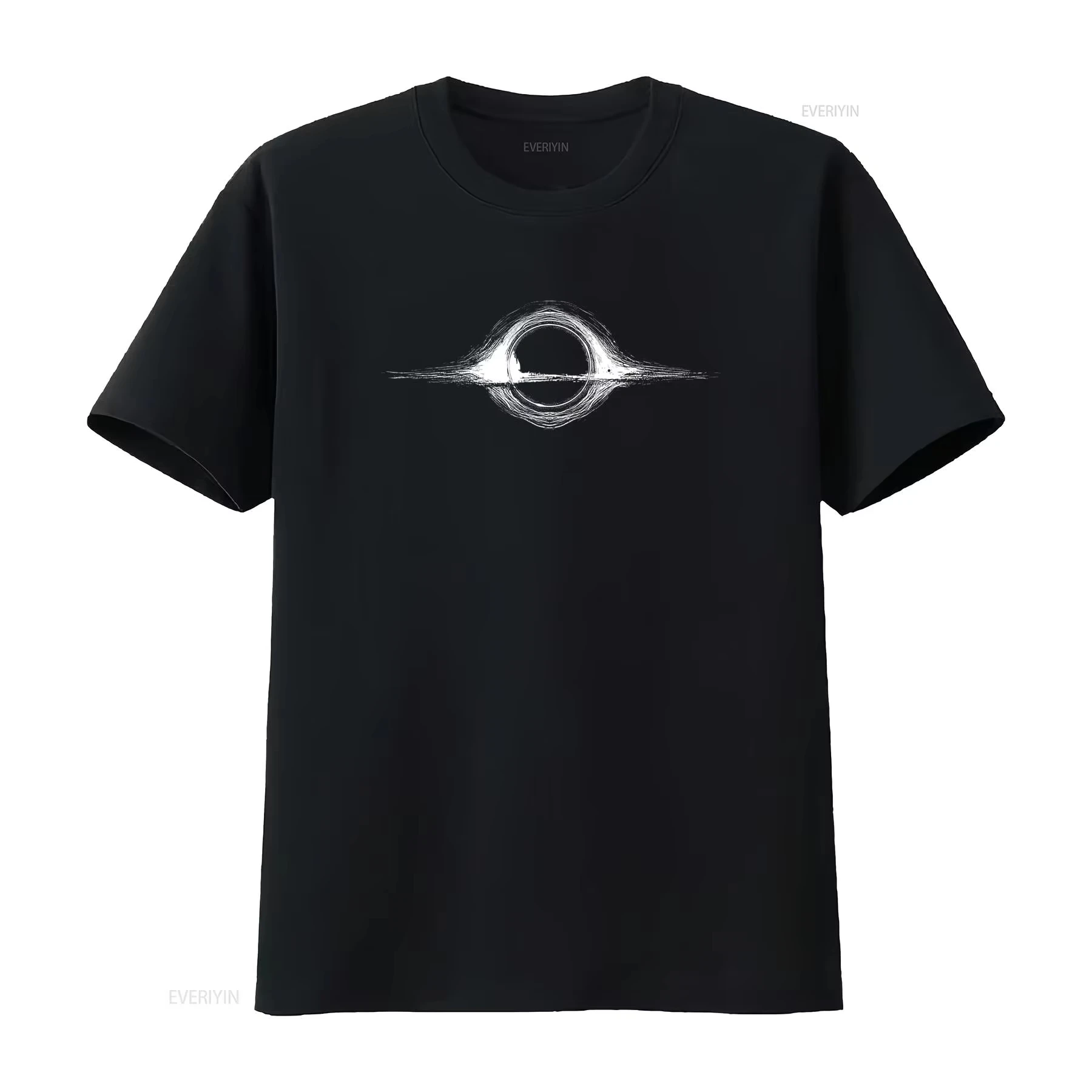 Interstellar Black Hole T Shirt for Astronomers Space Urban Design vintage Washed Unisex Stylish fashion Soft Stretched