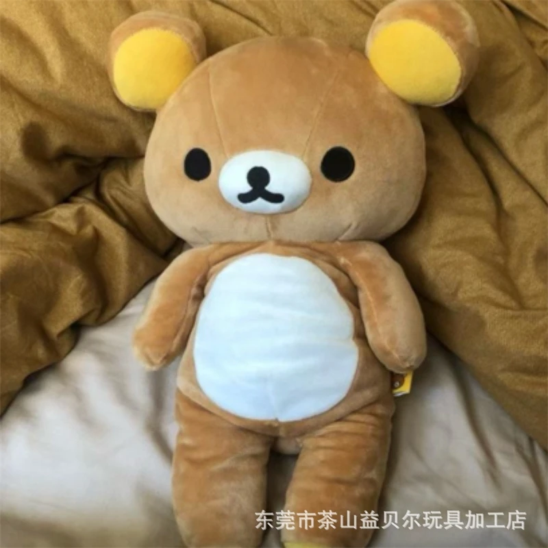 

40cm Rilakkuma Plush Soft Stuffed Toy Cute Cuddle Pillow For Kids Teens Adults Sofa Bed Birthday Gift Cozy Home Decor