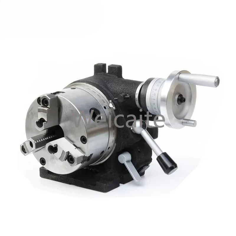 Powerful Quick Indexing Head CS8 Precision Horizontal Vertical Super Indexing Gasket with 3-jaw Chuck 200mm