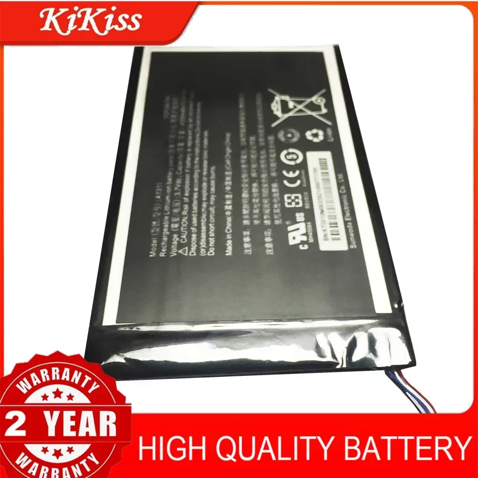 

Replacement Tablet Battery For Acer Iconia Tab A1-830 A1311 A1 830 Bateria 4300mAh