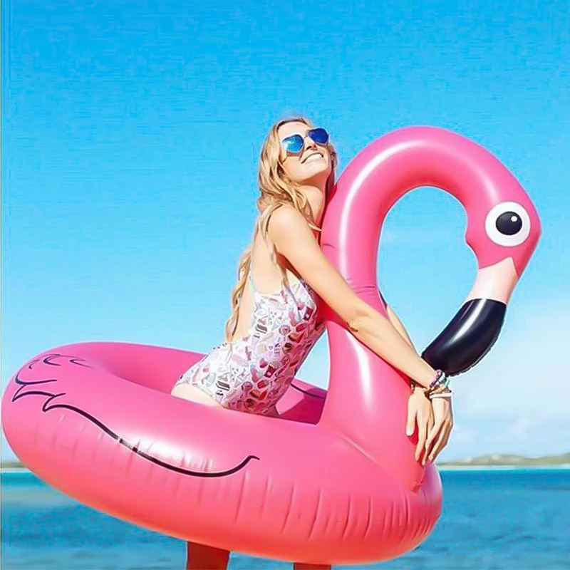 Flamingo Inflatable Swimming Ring for Adult Baby Swimming laps Floating Ring Pool Beach Party Swimming Circle Pool Toy