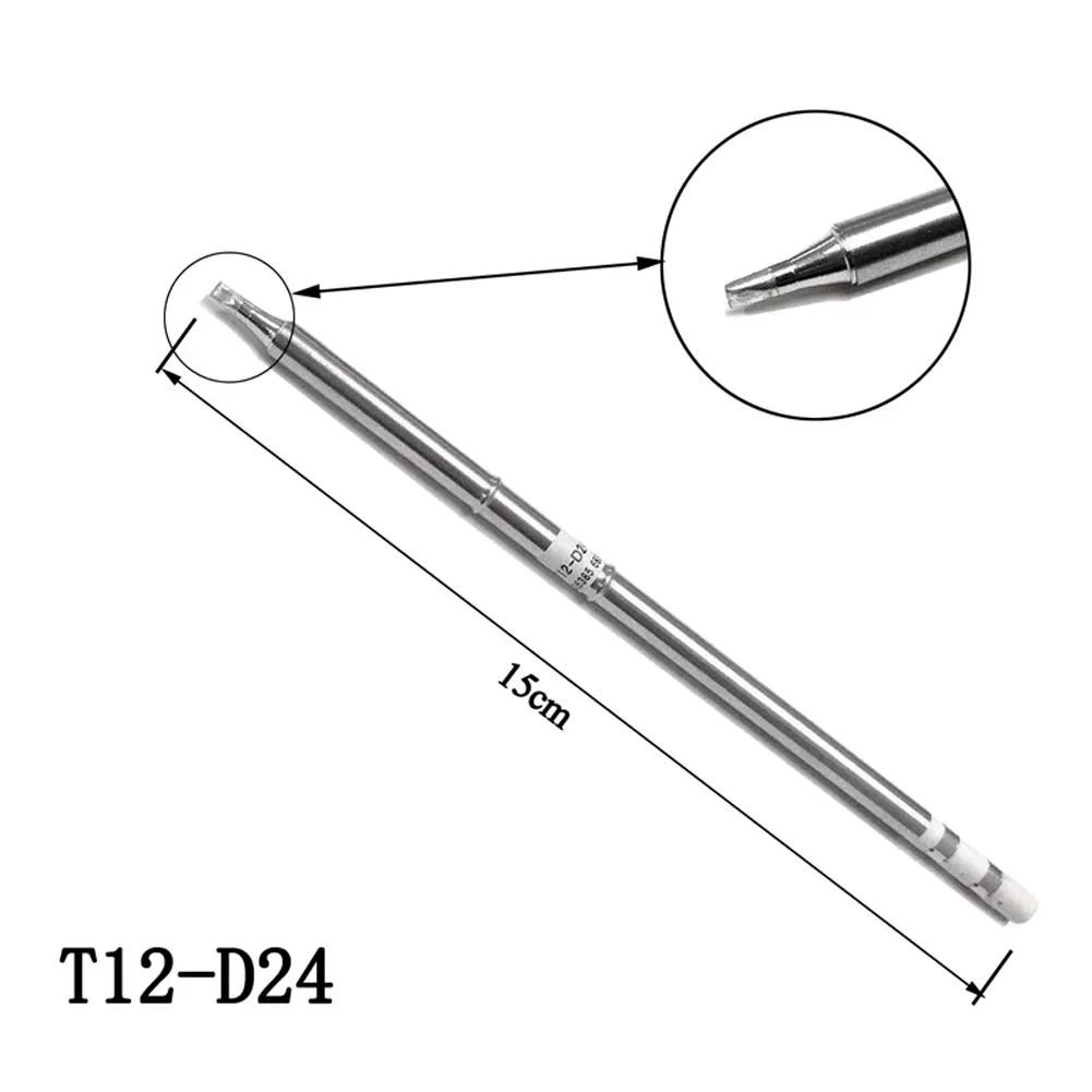 5 Pz T12 Punte per Saldatore per Saldatura T12-ILS BC1 D24 K BL Per FX-9501 HAKKO912 FM-2027 2028 Maniglia Kit Stazione di Saldatura FAI DA TE