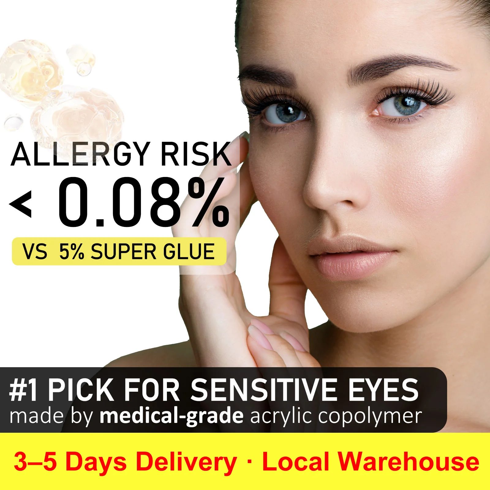 Mscici ترقية تأثير ثلاثي الأبعاد 8-18 مللي متر حليقة فائقة النعومة مقاوم للماء العنقودية DlY رقيق Wispy العنقودية رموش بالمنك عدة رواج Flora3 لاش #1