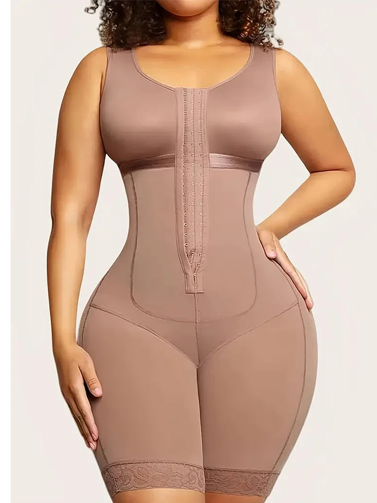 Vrouwen Postpartum Shapewear Full Body Tummy Controle Gordel Postoperatieve Compressie Faja voor Buikvet Taille Beeldhouwen - afbeelding 2
