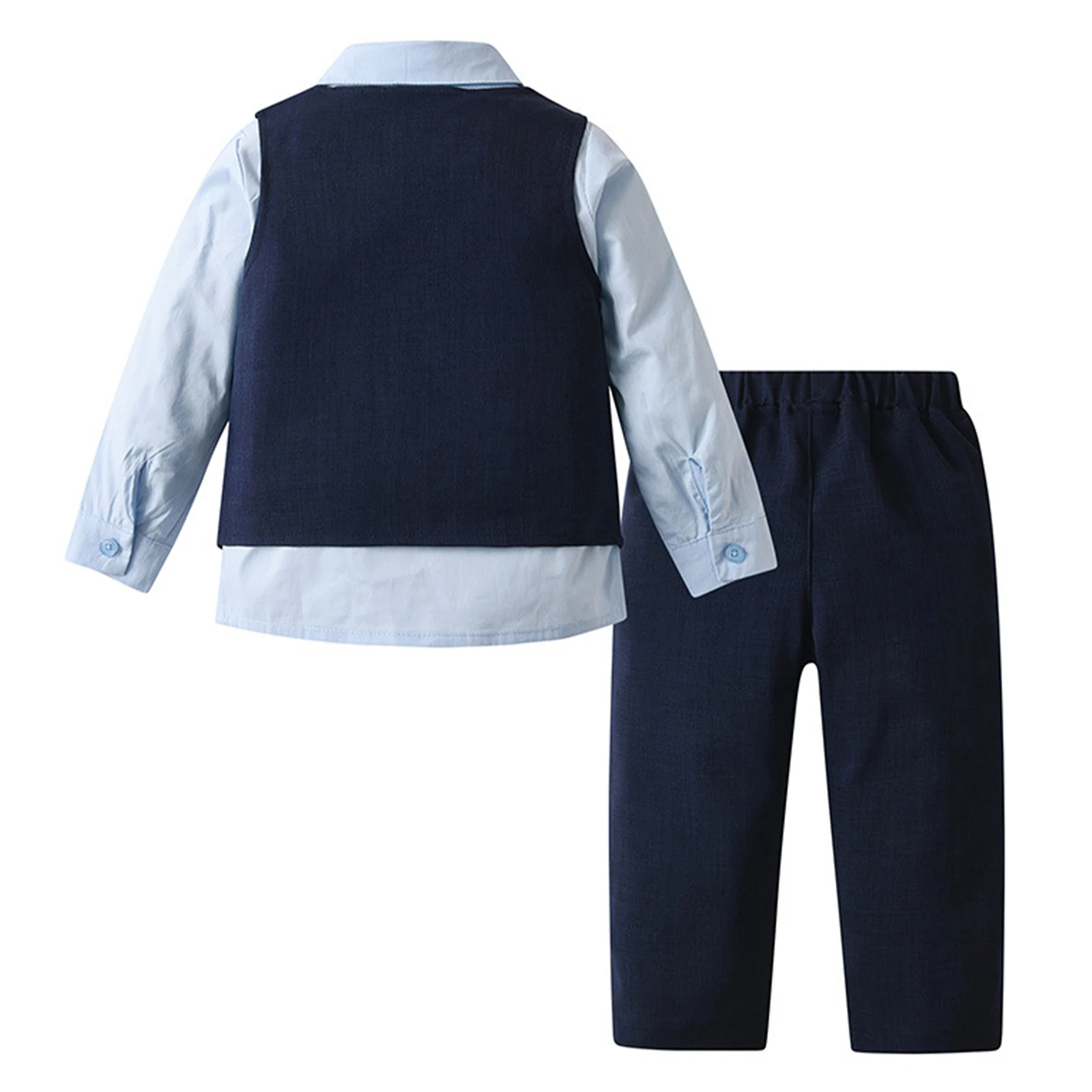 School Uniforms Boys Gentlemen Outfits Evening Suits Host Banquet Birthday Party Performance  photography Vests Tops Shirts