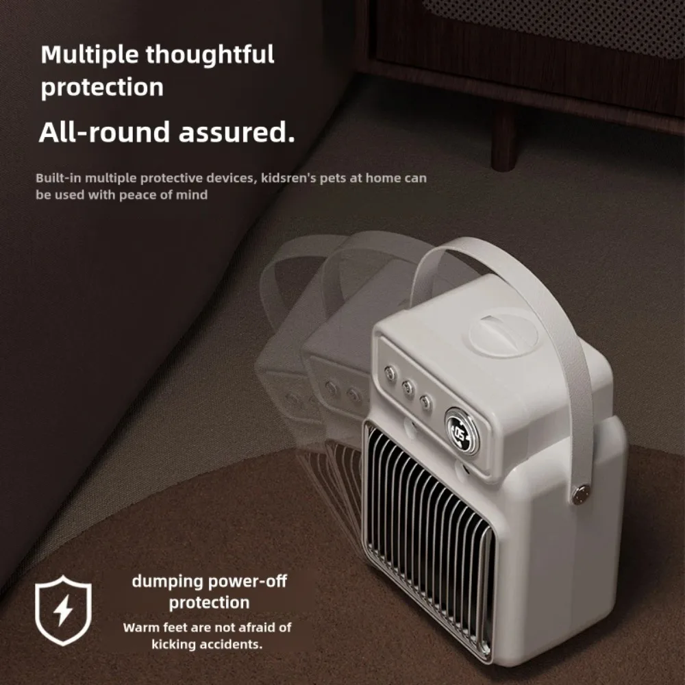 The Warm Air Humidifier Can Simultaneously Heat and Humidify with Three Temperature Adjustments and A Five Hour Timer Function